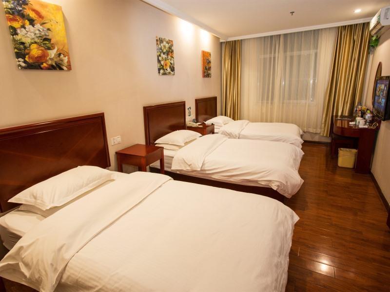 Greentree Inn Shandong Linxi Pingyi Mengyang Road Express Hotel Buitenkant foto
