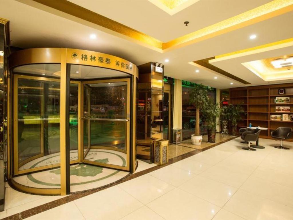 Greentree Inn Shandong Linxi Pingyi Mengyang Road Express Hotel Buitenkant foto