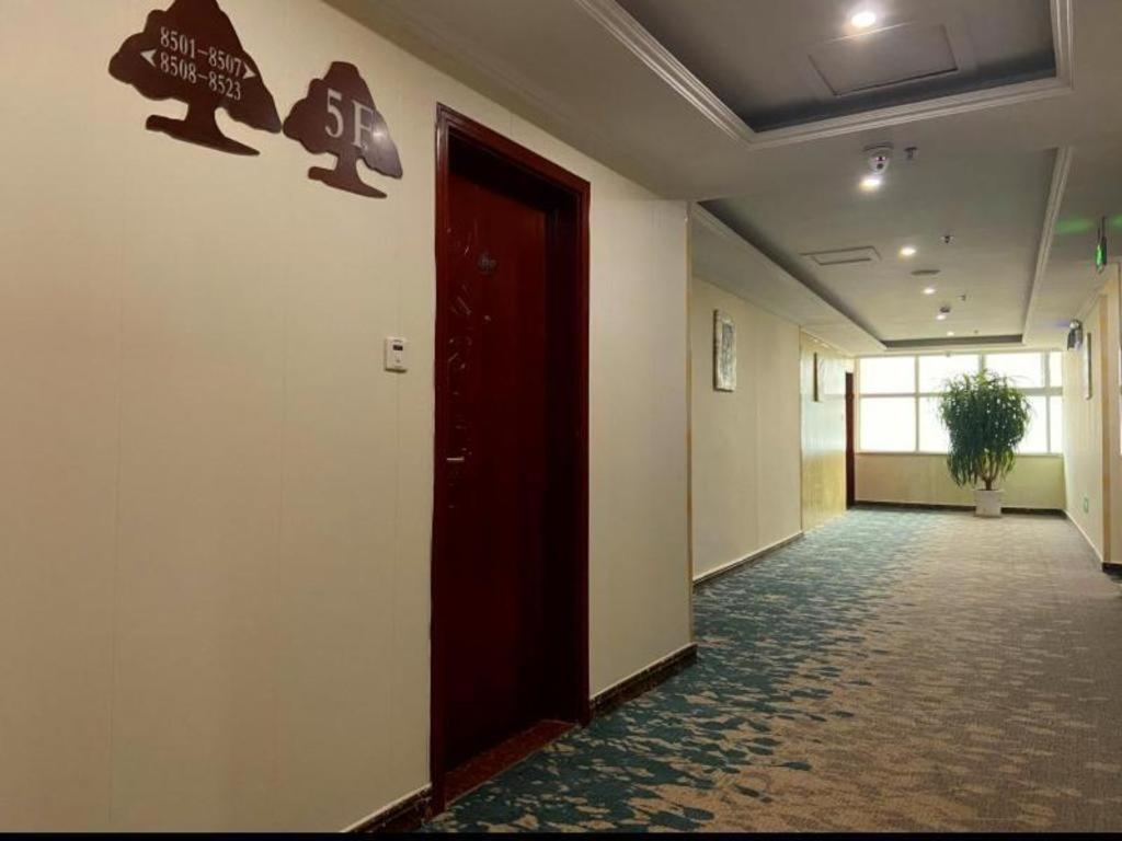 Greentree Inn Shandong Linxi Pingyi Mengyang Road Express Hotel Buitenkant foto