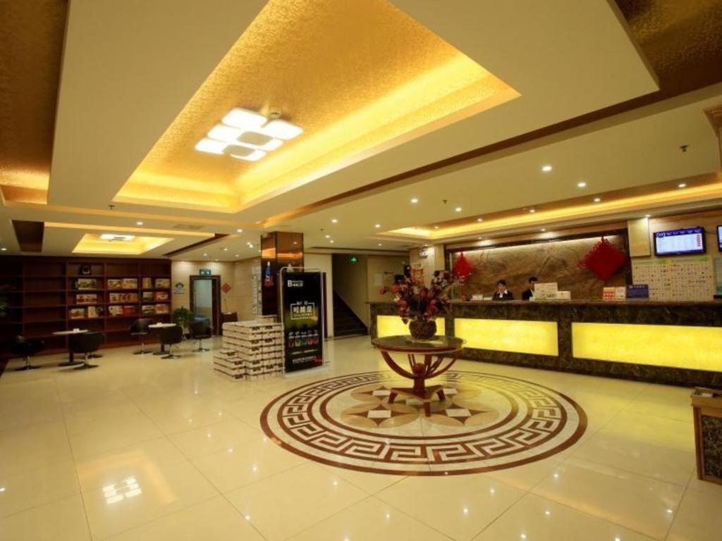 Greentree Inn Shandong Linxi Pingyi Mengyang Road Express Hotel Buitenkant foto