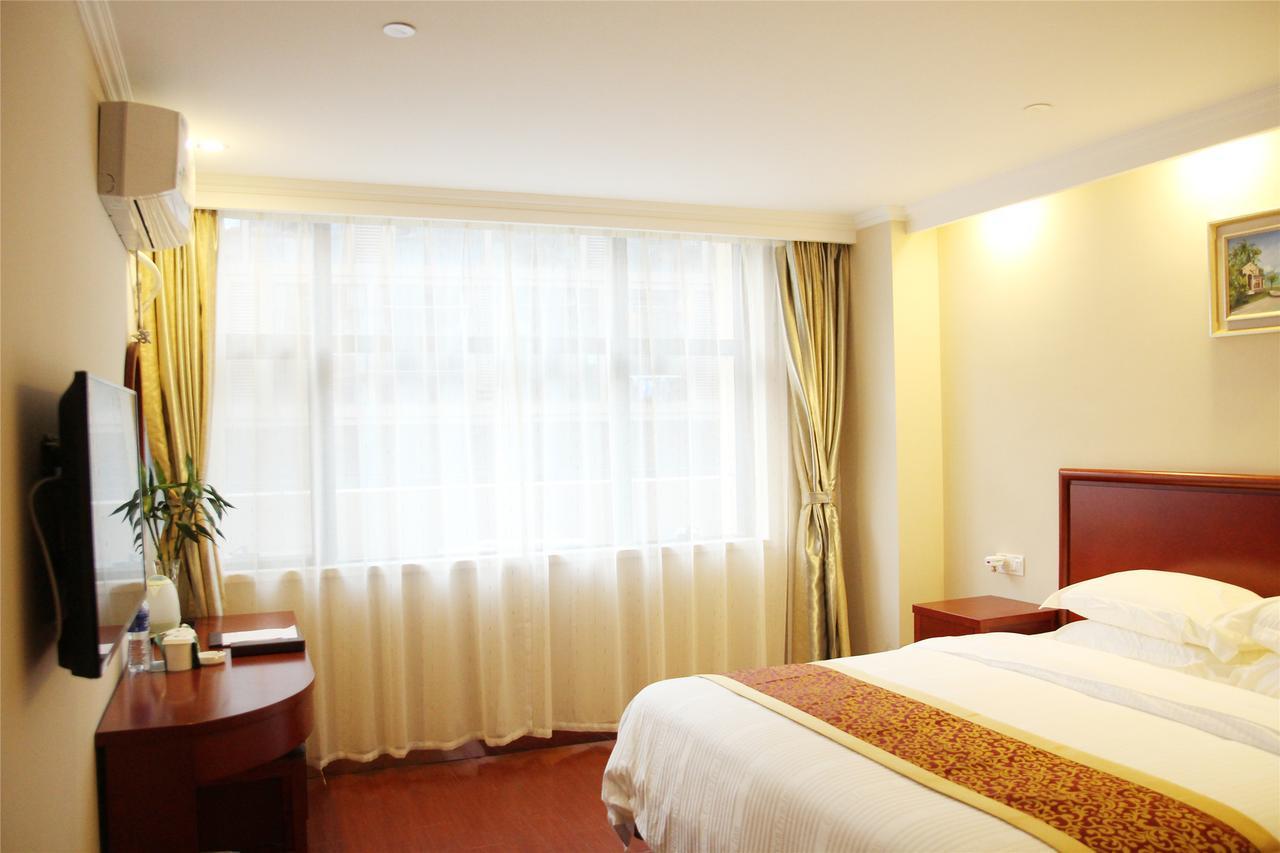 Greentree Inn Shandong Linxi Pingyi Mengyang Road Express Hotel Buitenkant foto
