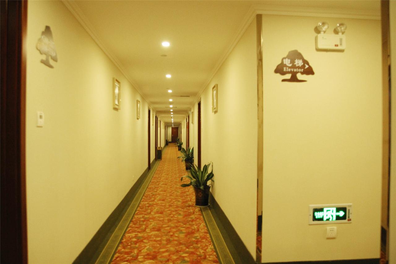 Greentree Inn Shandong Linxi Pingyi Mengyang Road Express Hotel Buitenkant foto