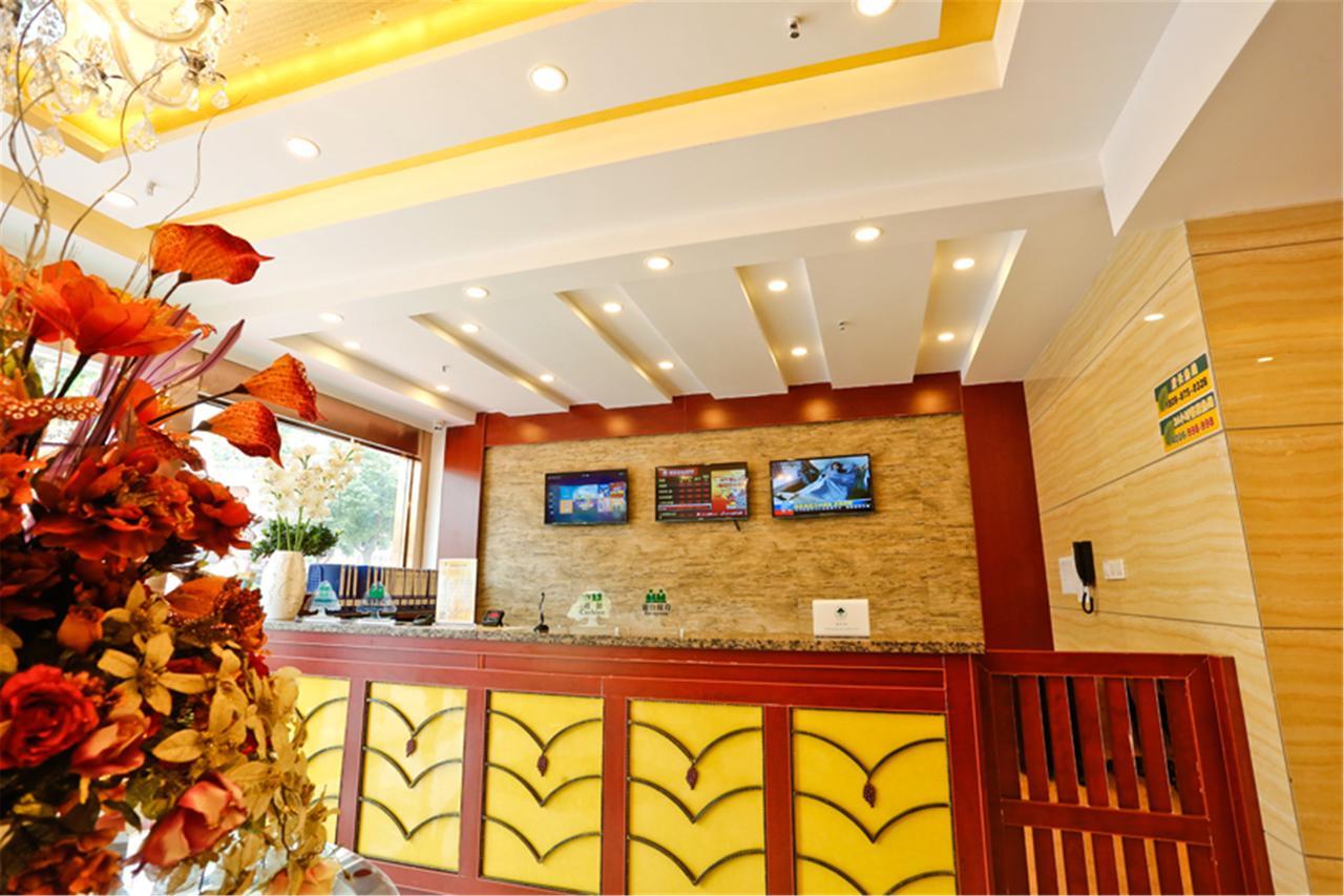 Greentree Inn Shandong Linxi Pingyi Mengyang Road Express Hotel Buitenkant foto